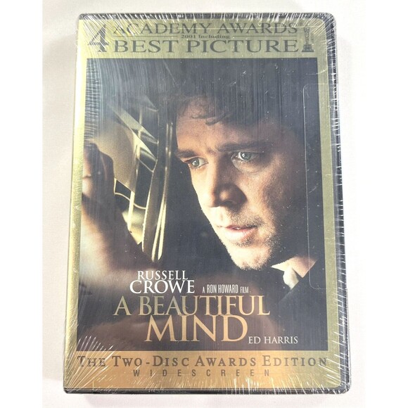 A Beautiful Mind DVD 2002 2-Disc Set Limited Edition New Factory Sealed - Picture 4 of 9